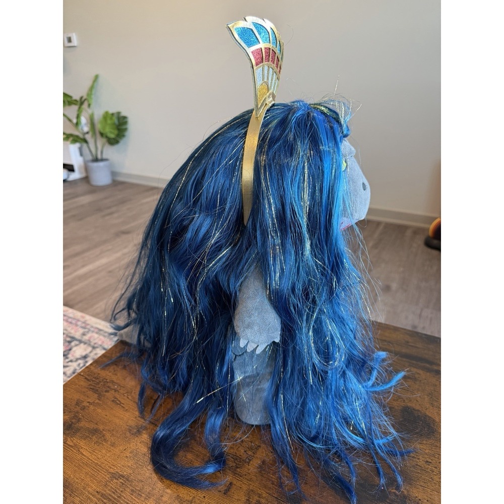 Monster High Mattel Cleo De Nile Blue Gold Wig INSPIRIT DESIGNS CHILD ONE SIZE‎ - Picture 4 of 6